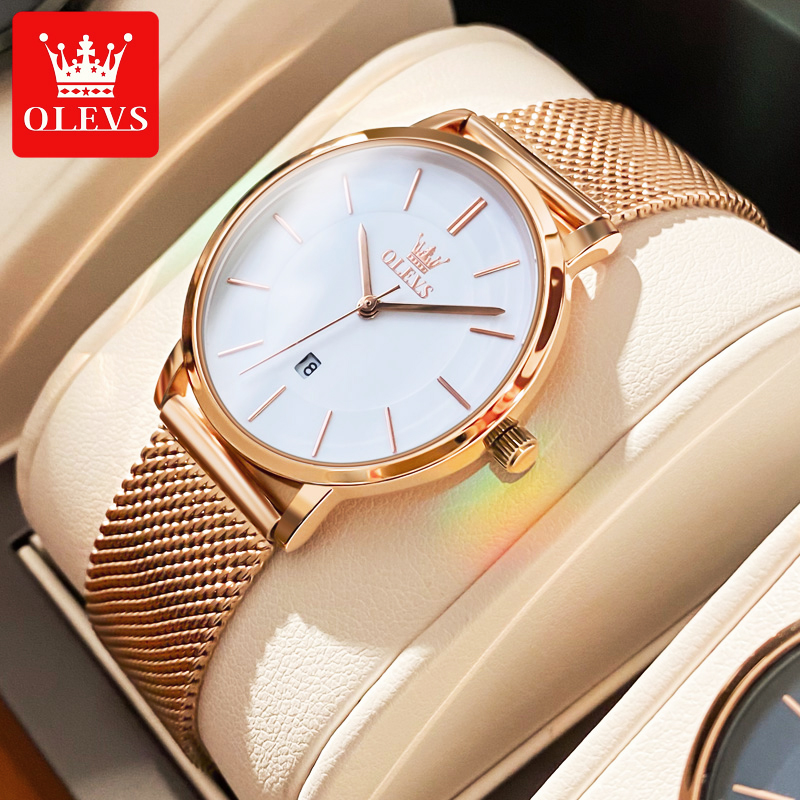 Luxury Watch Storage - OLEVS Watches For Women Quartz Waterproof