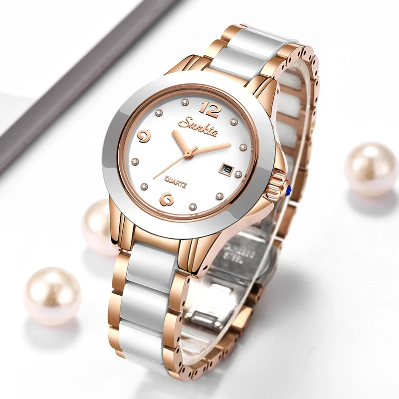 Luxury Watch In Usa - Sunkta Fashion Casual Quartz Woman Watch