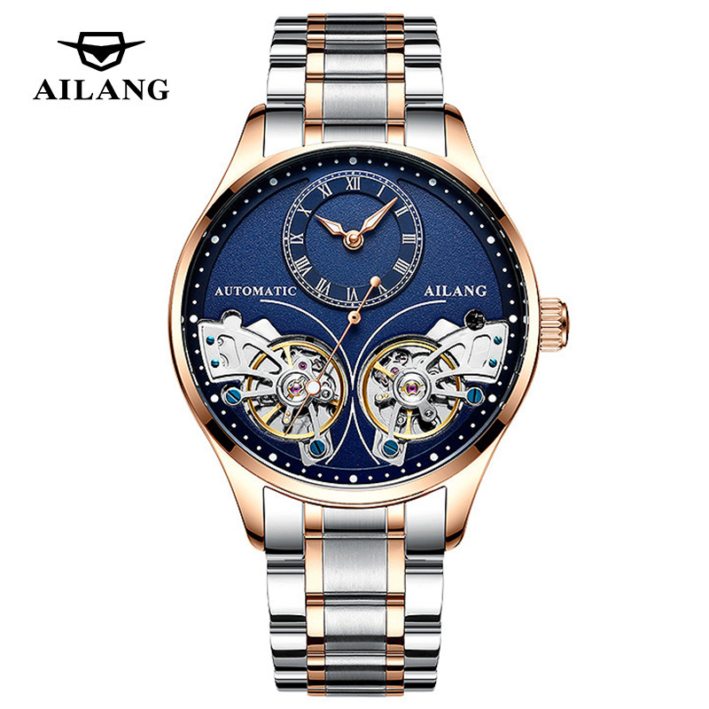Tourbillon Movement Watch - AILANG Brand New Fashion Double Tourbillon