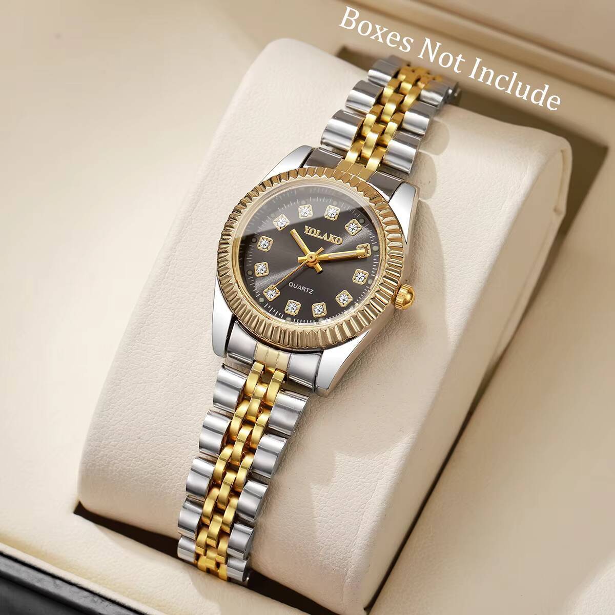 Luxury Watch Storage - Fashion Rhinestone Women Quartz Watch Luxury