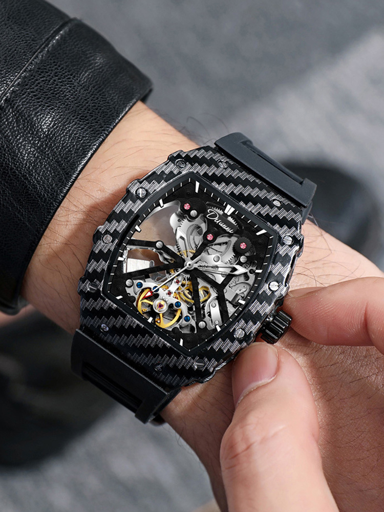 Top Brand Luxury Fashion Tourb - Tourbillon Movement Watch recension och pris