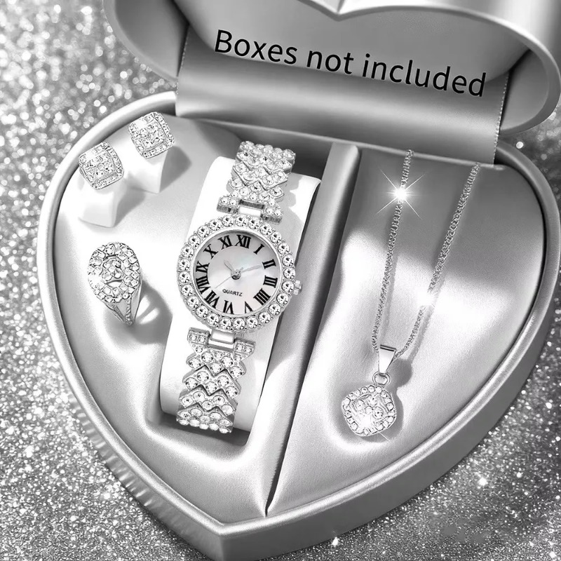 5PCS Luxury Rhinestone Women's - Luxury Watch Storage recension och pris