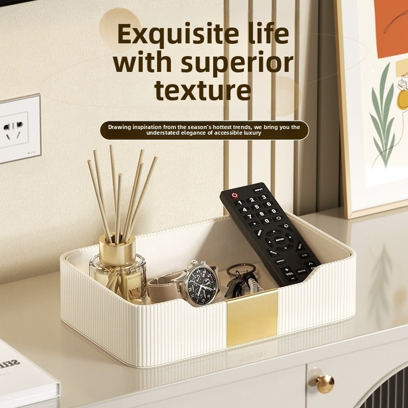 PU Leather Desk Tray - Multi-L - Luxury Watch Level recension och pris