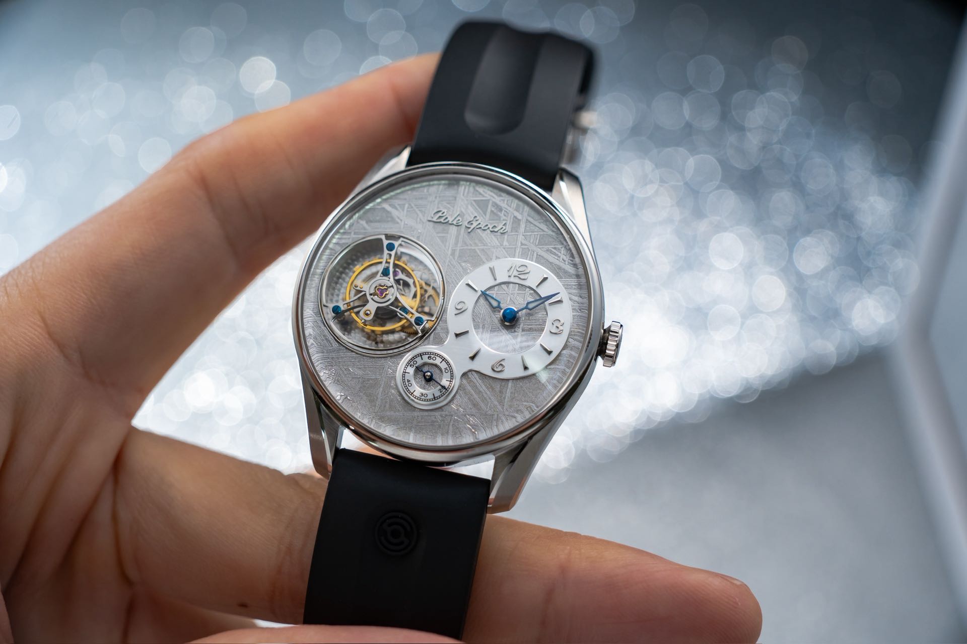 Jichen 008 Meteorite Men's Mec - Tourbillon Movement Watch recension och pris