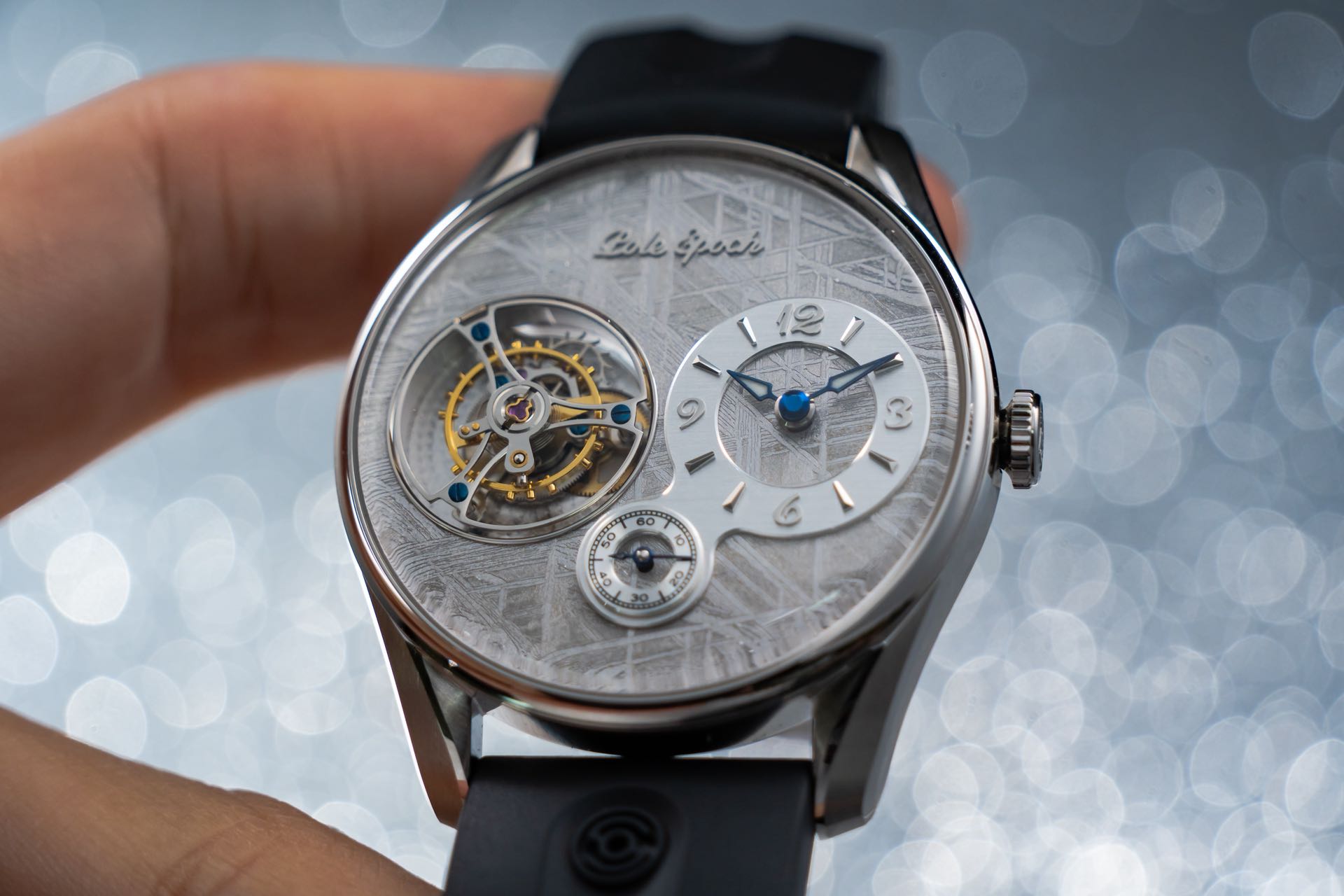 Jichen 008 Meteorite Men's Mec - Tourbillon Movement Watch recension och pris