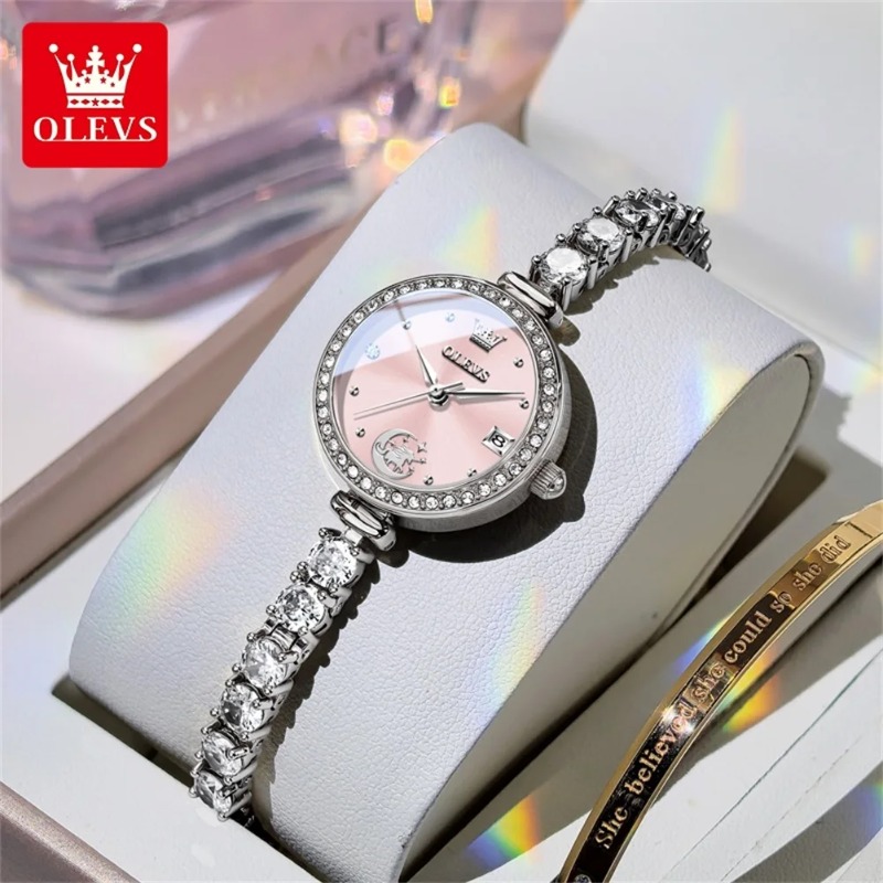 OLEVS Women Watches Jewellery  - Luxury Watch E Jewellery recension och pris