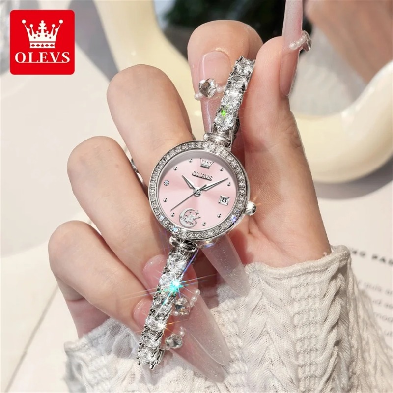 OLEVS Women Watches Jewellery  - Luxury Watch E Jewellery recension och pris
