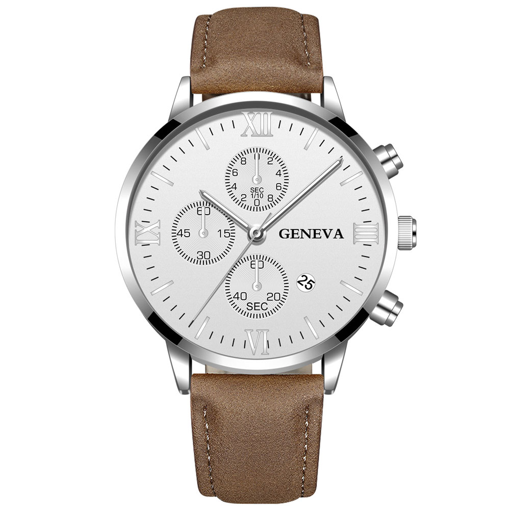 Geneva Fashion  Men Date Alloy - Luxury Watch Protection Film recension och pris