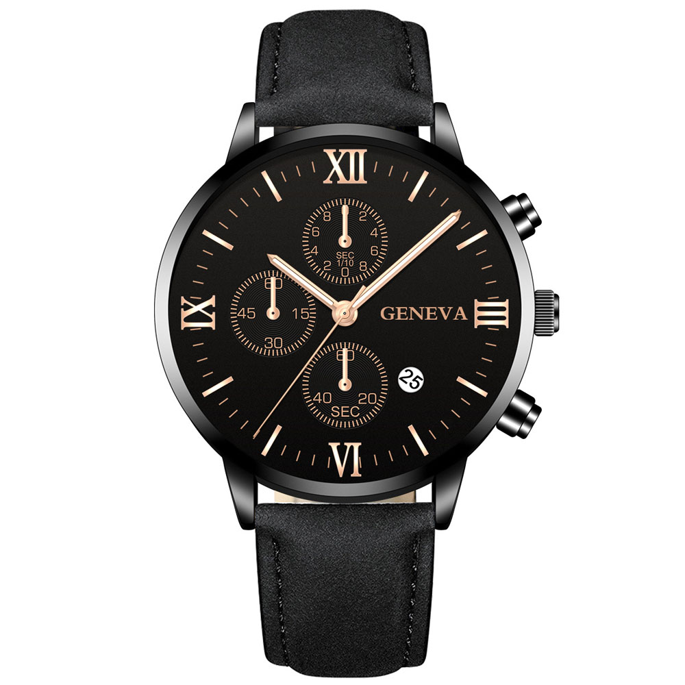 Geneva Fashion  Men Date Alloy - Luxury Watch Protection Film recension och pris