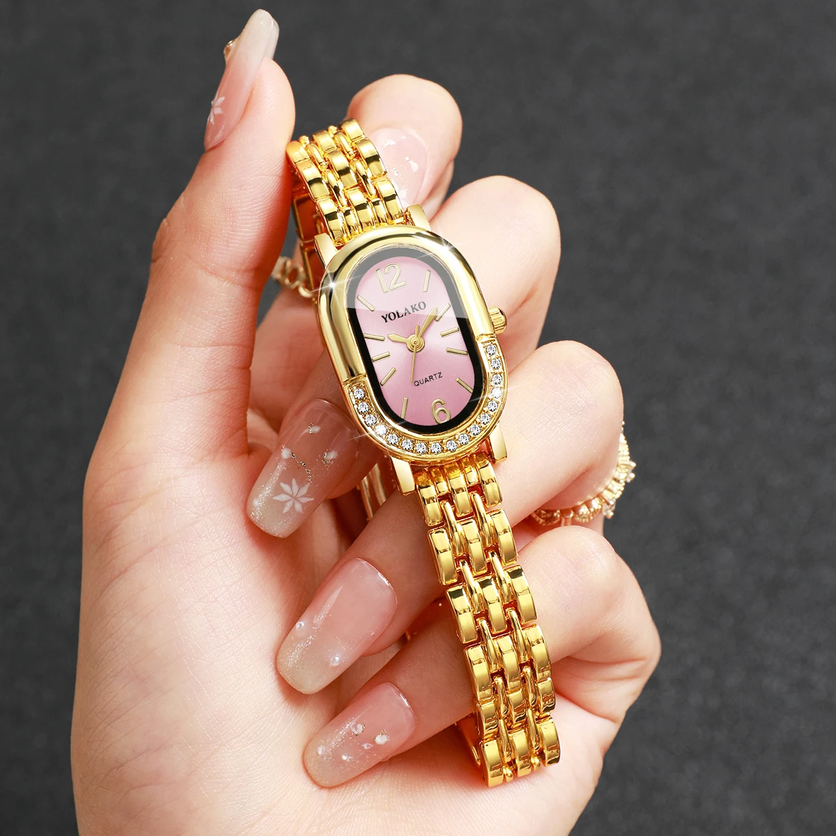 Luxury Rhinestone Women Quartz - Luxury Watch Storage recension och pris