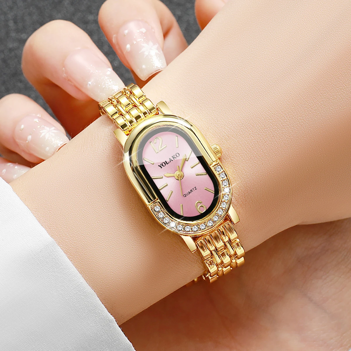 Luxury Rhinestone Women Quartz - Luxury Watch Storage recension och pris