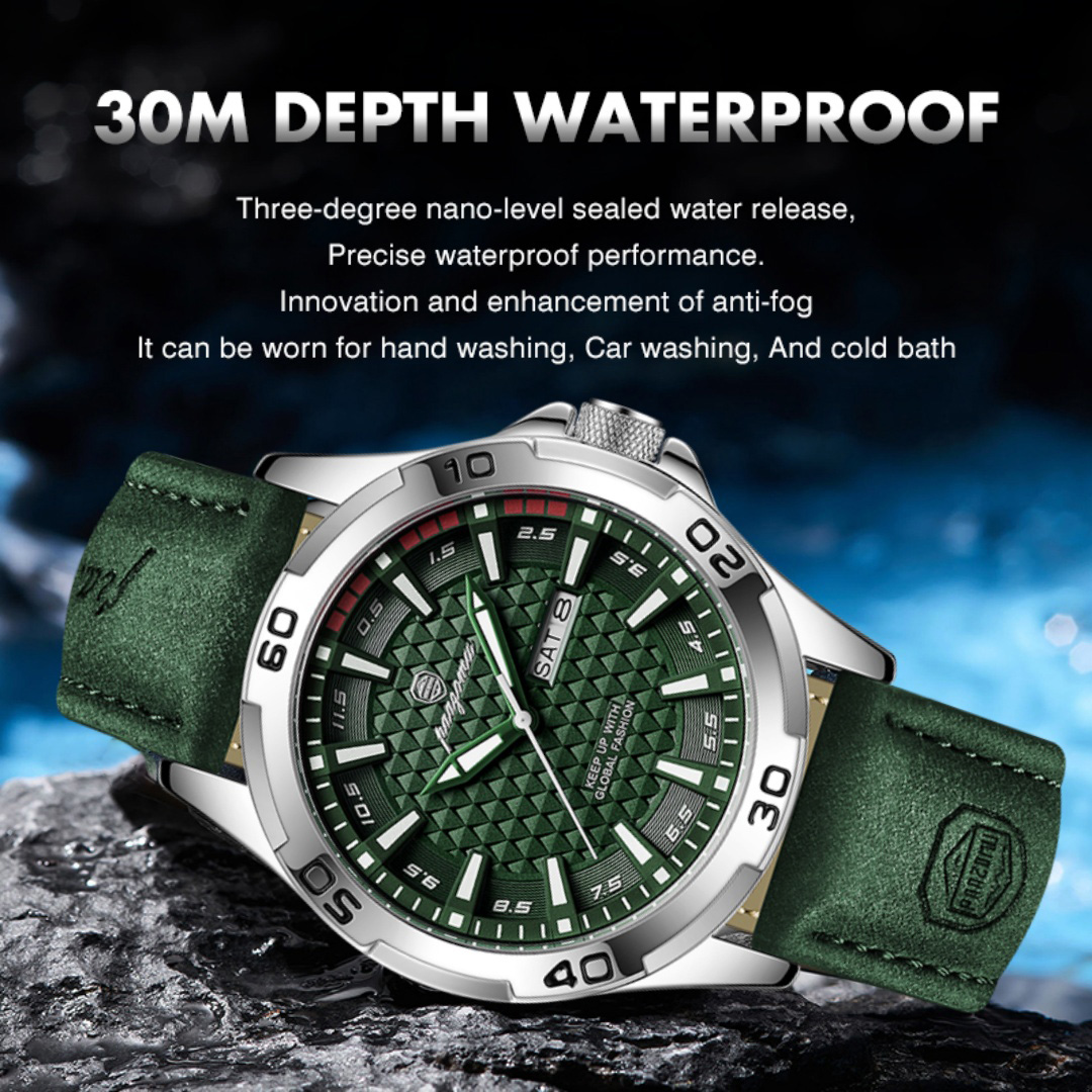 PAAZOMU Luxury Brand Men Watch - Luxury Watch Exhibition recension och pris