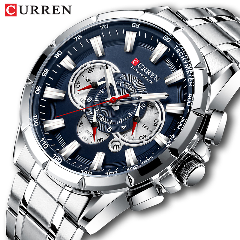 CURREN Wrist Watch Men Waterpr - Luxury Watch Exhibition recension och pris