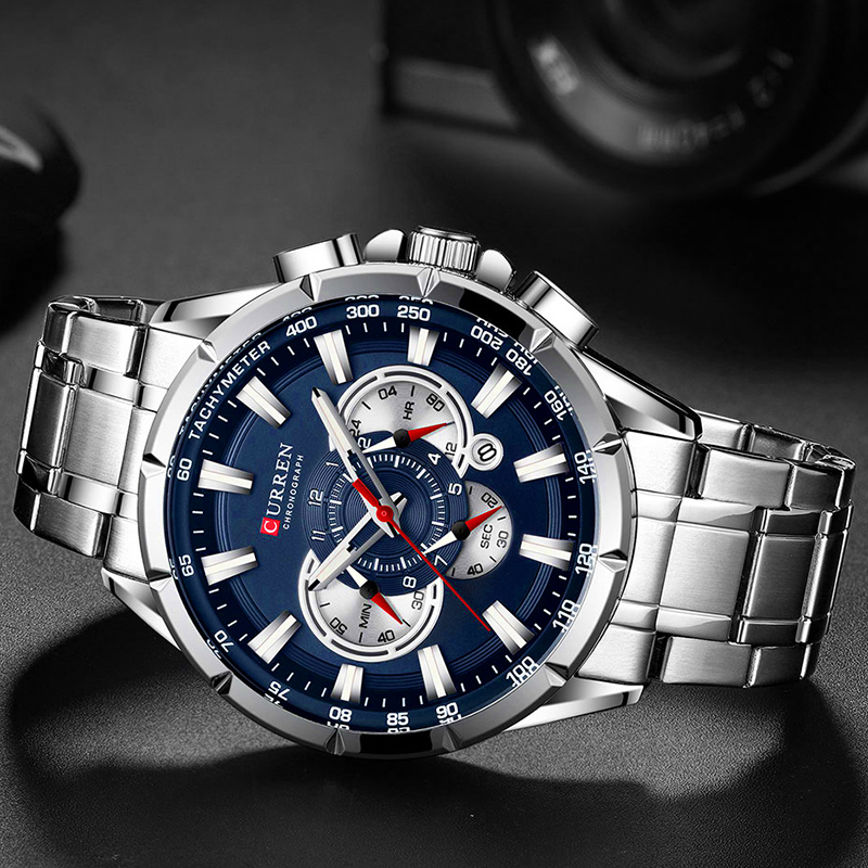CURREN Wrist Watch Men Waterpr - Luxury Watch Exhibition recension och pris