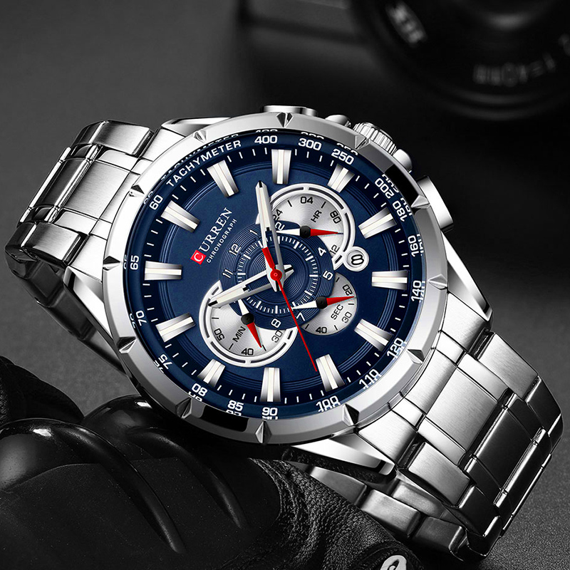 CURREN Wrist Watch Men Waterpr - Luxury Watch Exhibition recension och pris