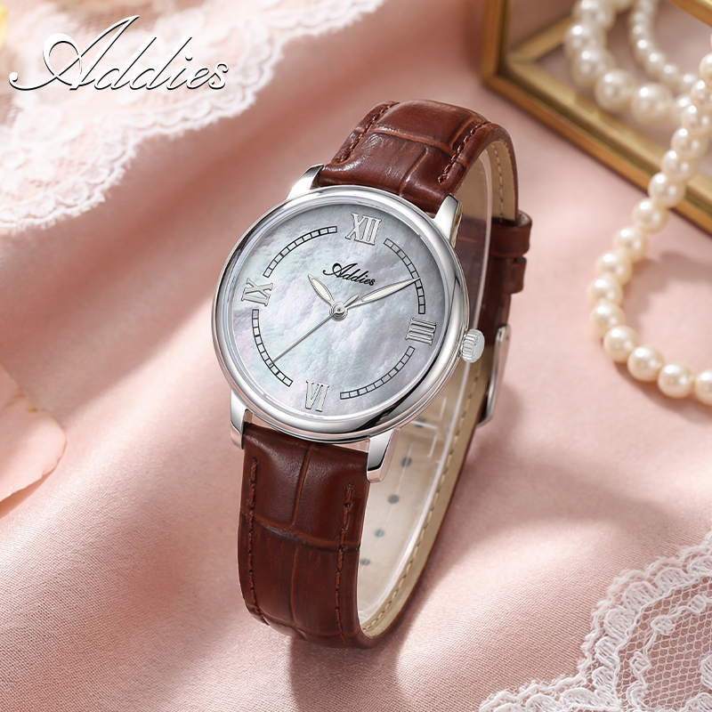 ADDIES Leather Quartz Woman Wa - Luxury Watch Storage recension och pris