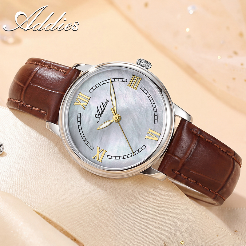 ADDIES Leather Quartz Woman Wa - Luxury Watch Storage recension och pris