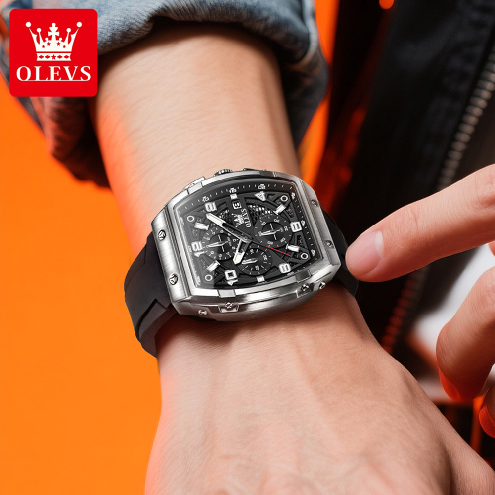 OLEVS Men Watches 2976 Luxury  - Luxury Watch Exhibition recension och pris