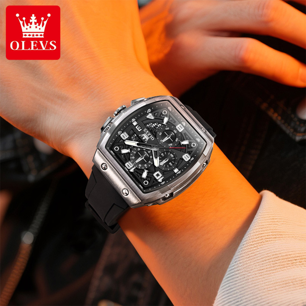 OLEVS Men Watches 2976 Luxury  - Luxury Watch Exhibition recension och pris