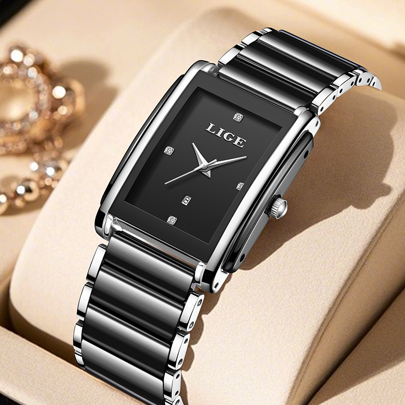 LIGE New Luxury Women Watches  - Luxury Watch Storage recension och pris