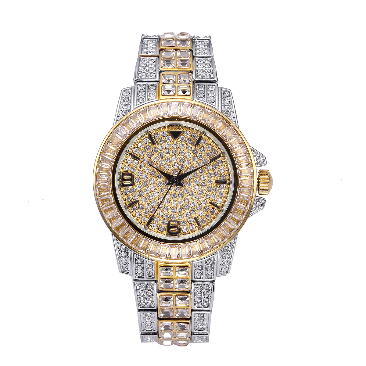 Luxury Full Stone Quartz Watch - Luxury Women'S Watch recension och pris