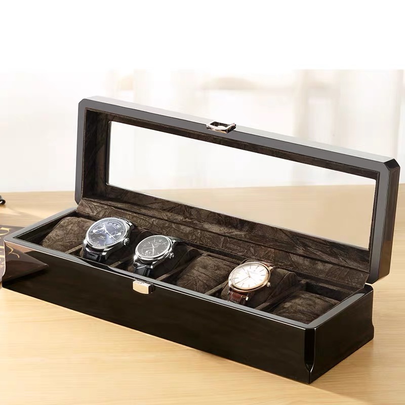 Luxury Black Brown Wood Watch  - Luxury Watch E Jewellery recension och pris