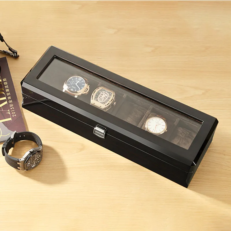 Luxury Black Brown Wood Watch  - Luxury Watch E Jewellery recension och pris