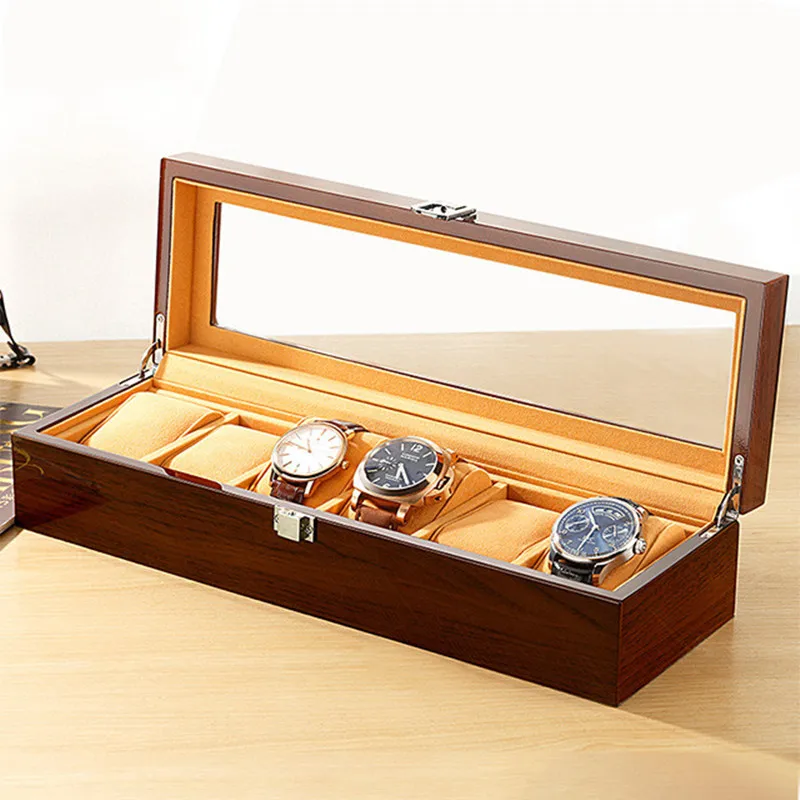 Luxury Black Brown Wood Watch  - Luxury Watch E Jewellery recension och pris