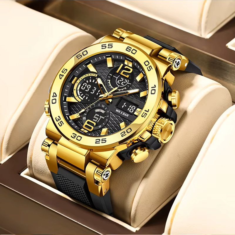 Black top-level luxury men's s - Luxury Watch Level recension och pris