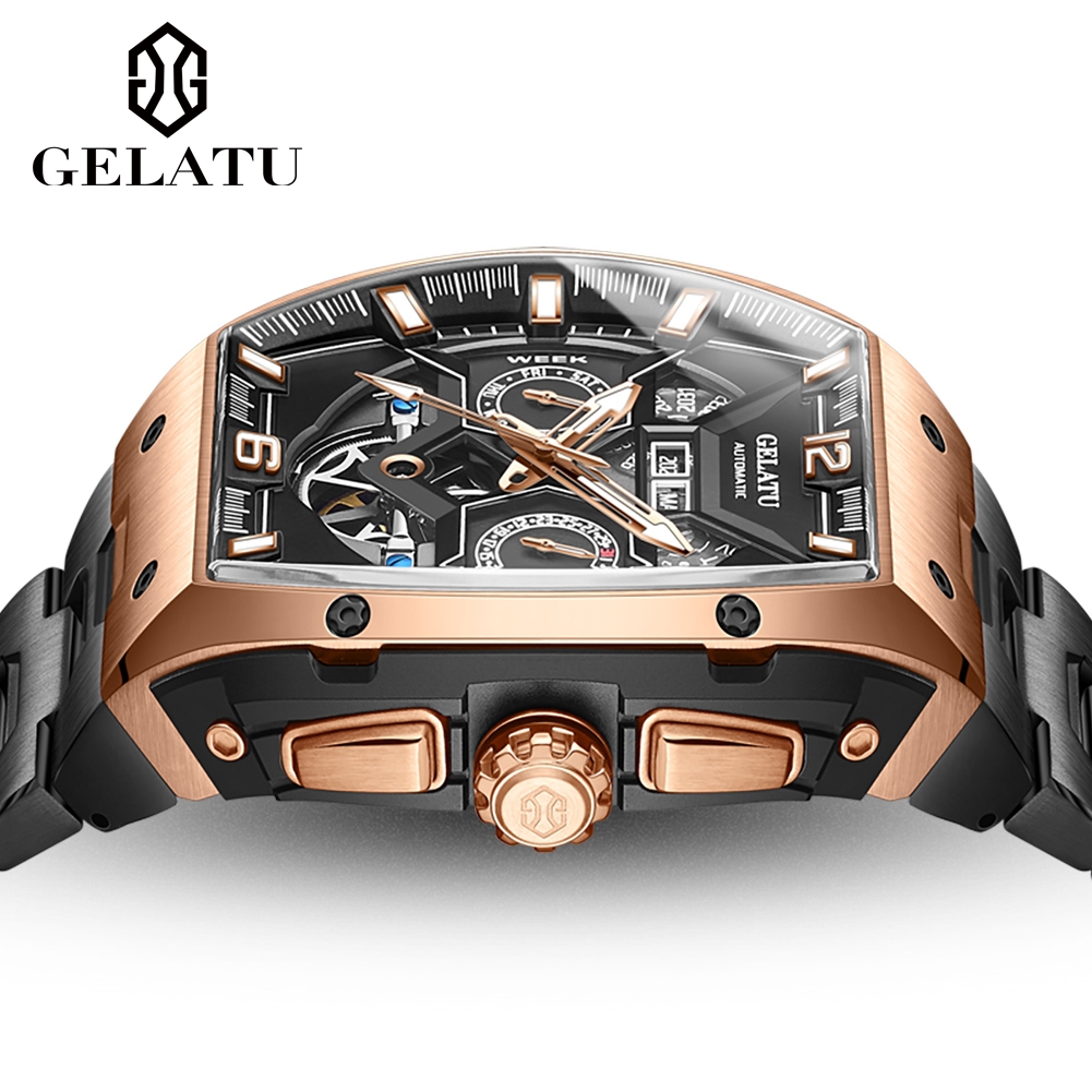 Reloj Hombre Watches Mens GELA - Tourbillon Movement Watch recension och pris