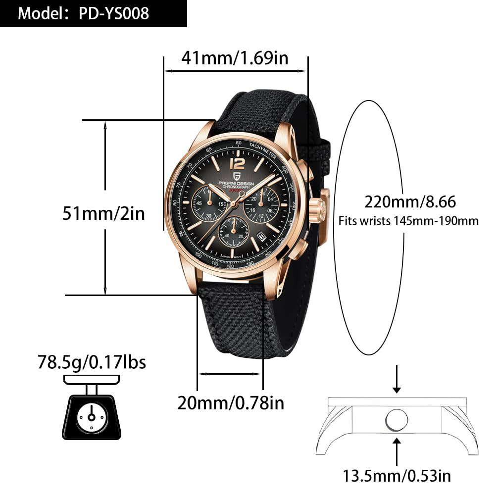 PAGANI DESIGN New Mens Watch 4 - Luxury Watch News recension och pris