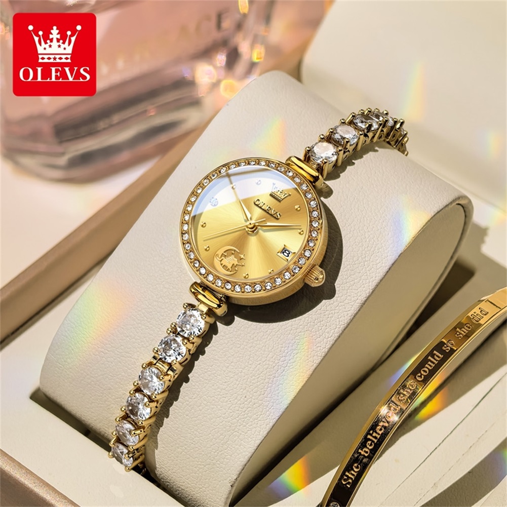 OLEVS Luxury Original Women Wa - Luxury Watch E Jewellery recension och pris