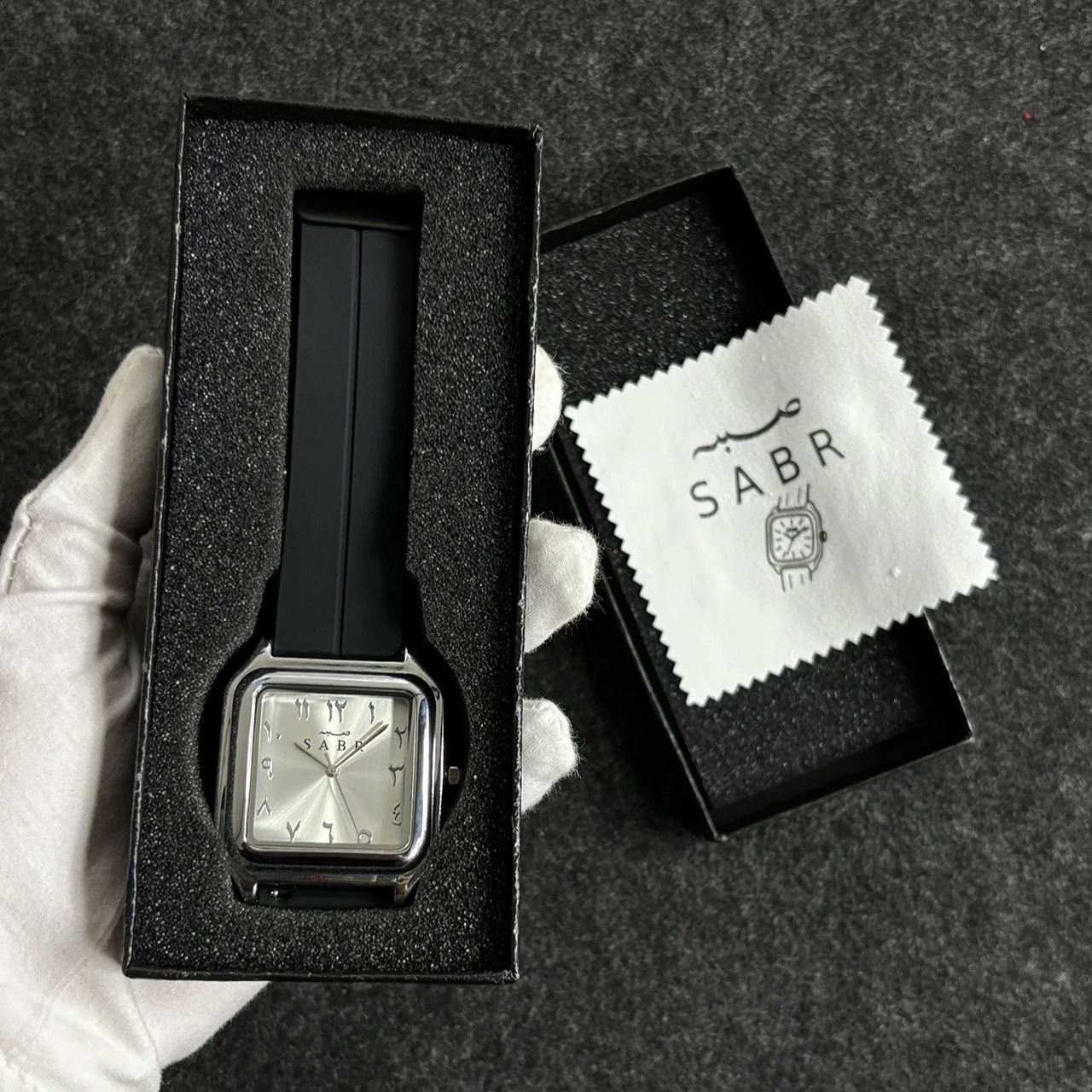 SABR Arabic Numeral Watch Men  - Luxury Watch Protection Film recension och pris