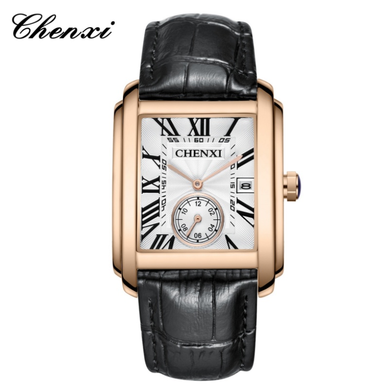 CHENXI 8216 Fashion Classic Sq - Luxury Watch Exhibition recension och pris