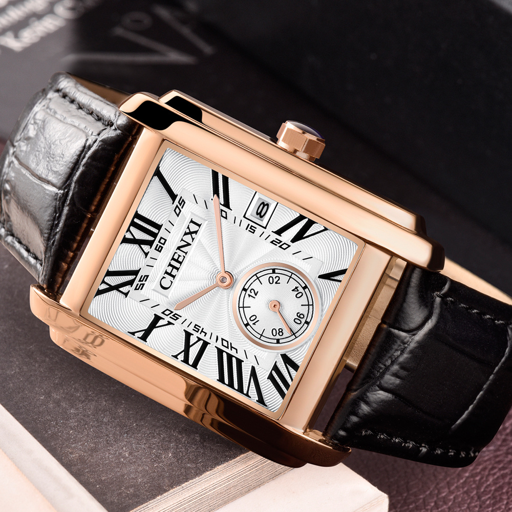 CHENXI 8216 Fashion Classic Sq - Luxury Watch Exhibition recension och pris