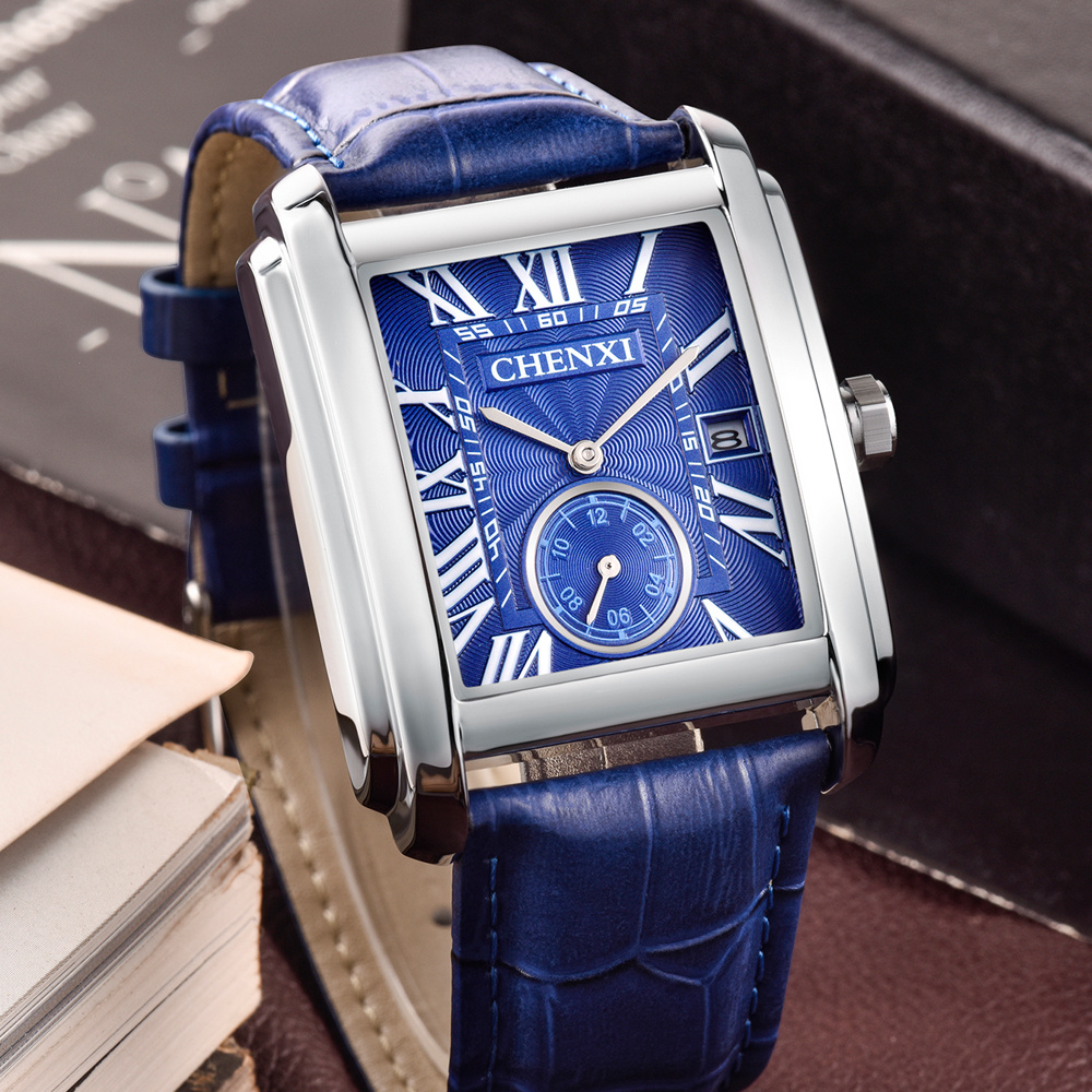 CHENXI 8216 Fashion Classic Sq - Luxury Watch Exhibition recension och pris