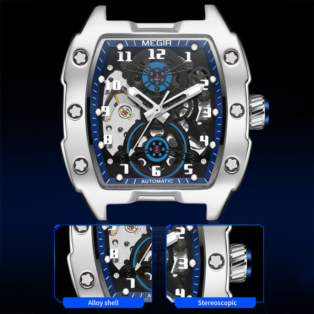 MEGIR Fashion Sport Alloy Case - Tourbillon Movement Watch recension och pris