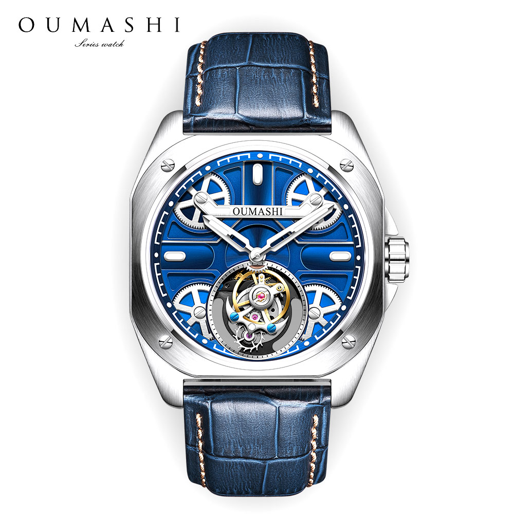 41mm Luxury men's watch Tourbi - Tourbillon Movement Watch recension och pris