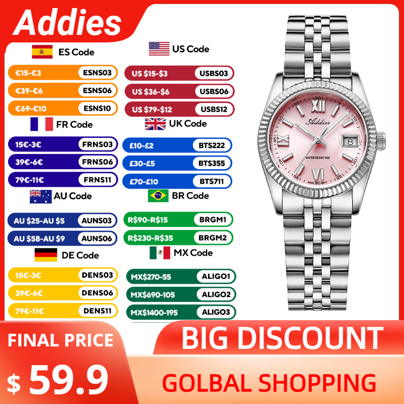 Addies Luxury Woman Watch Sapp - Luxury Watch Storage recension och pris