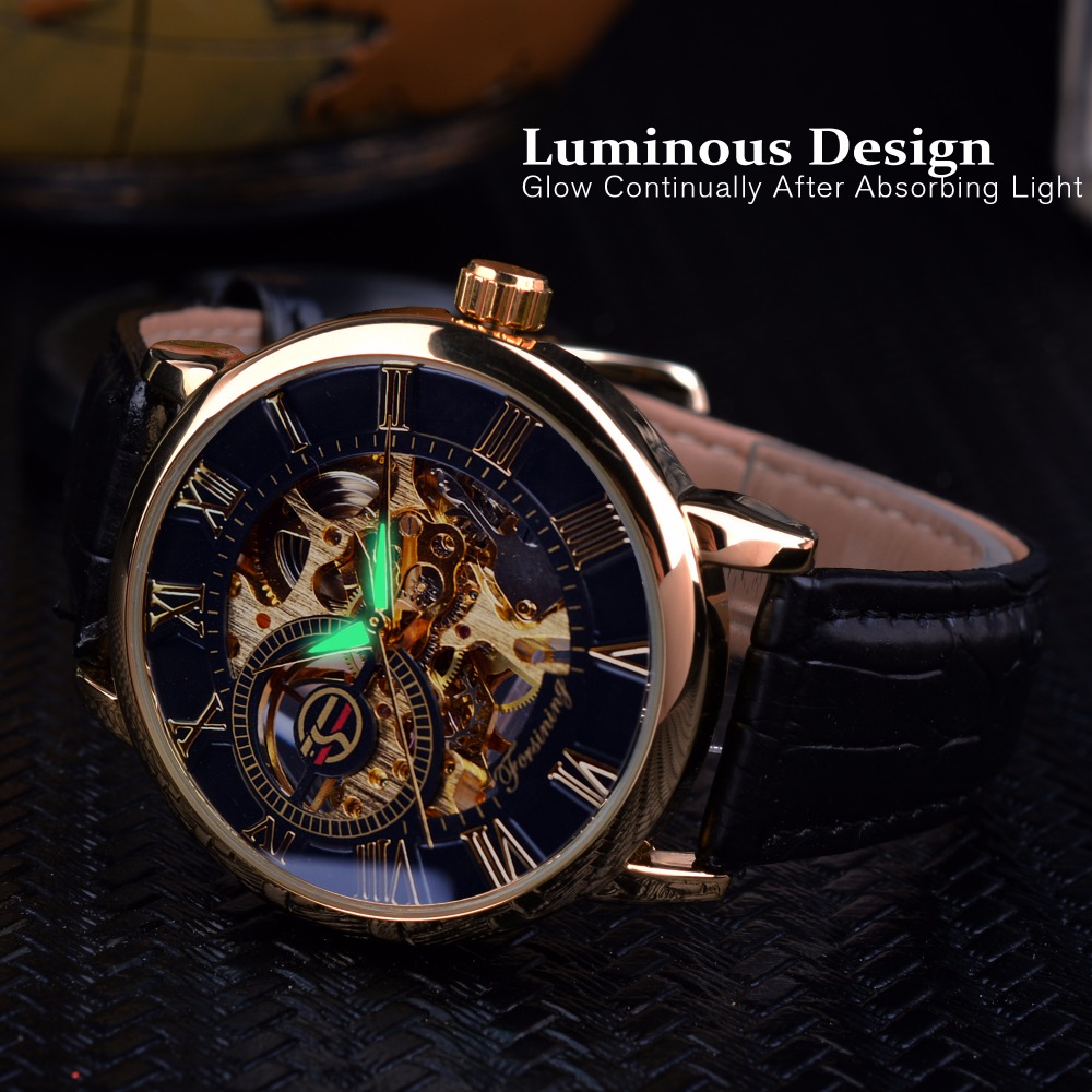 Forsining 3d Logo Design Hollo - Luxury Watch Engraving recension och pris