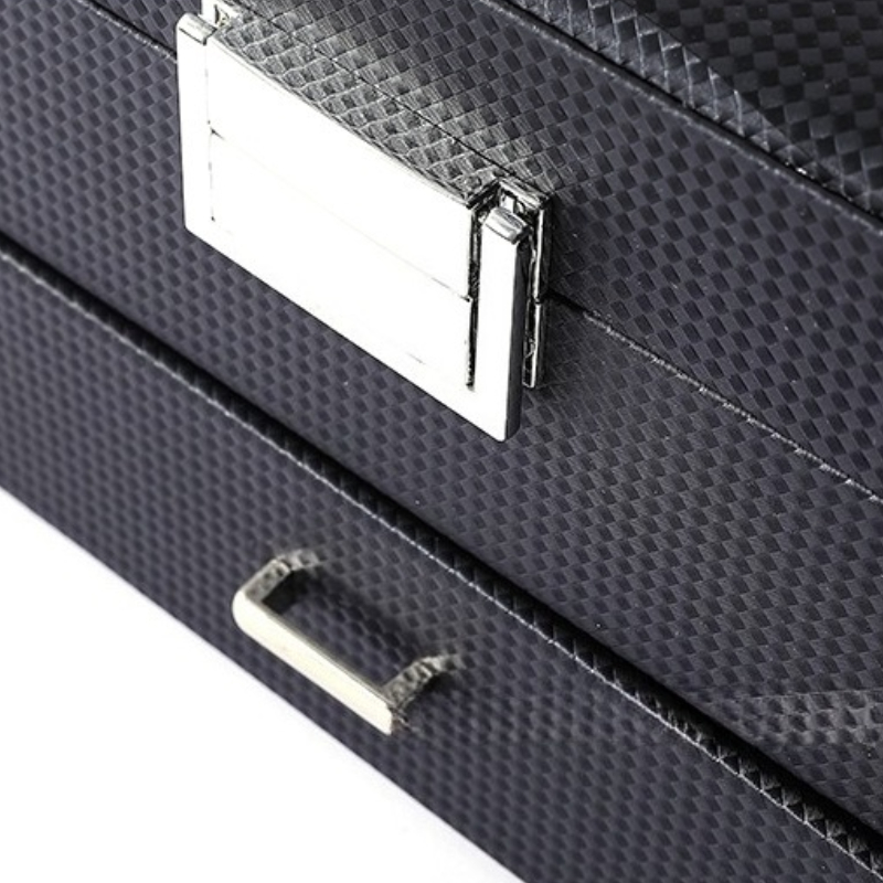 Leather Jewelry Box Retro Luxu - Luxury Watch E Jewellery recension och pris