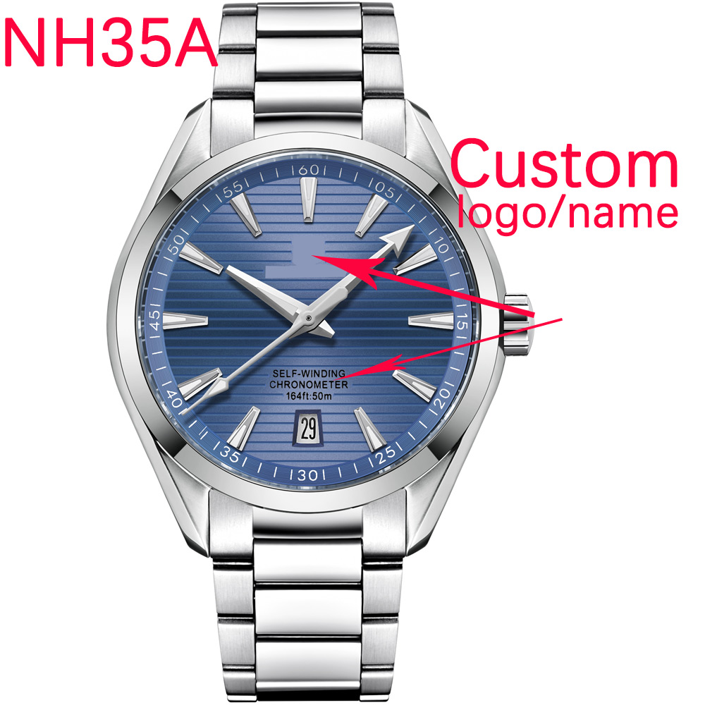 Luxury NH35 Movt Custom Logo 4 - Luxury Watch News recension och pris