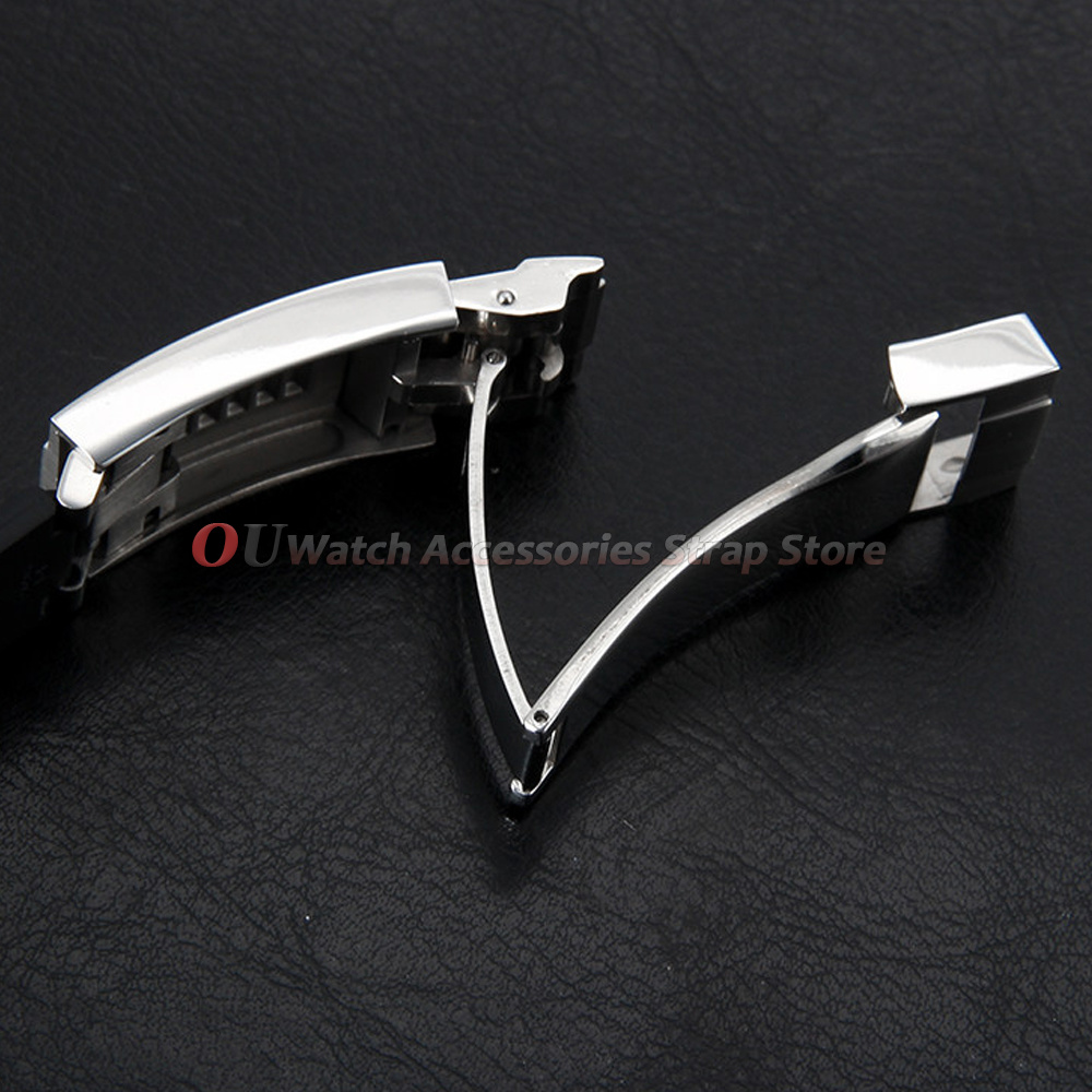 9mmx16mm Stainless Steel Deplo - Luxury Watch News recension och pris